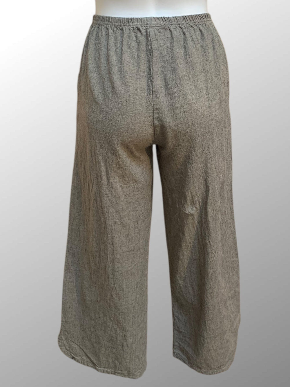 Cutloose 25 Women's Pants Vented Linen Blend Crosshatch Pants