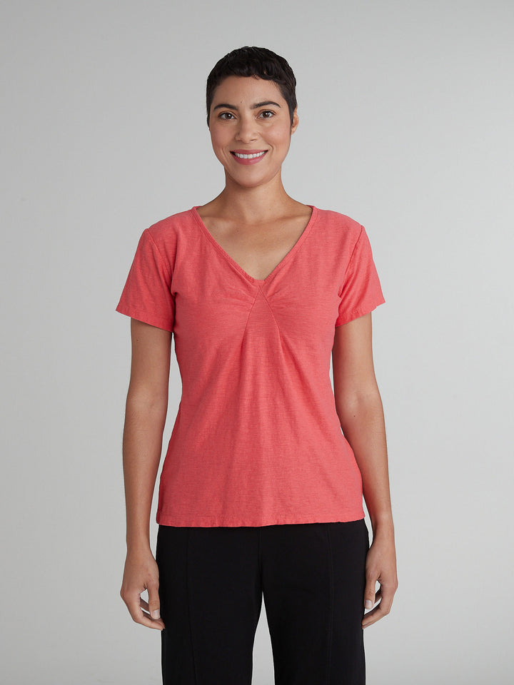 Cotton Tuck Tee