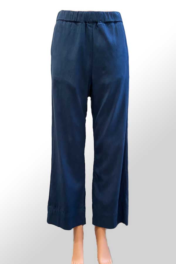 Cutloose Women's Pants Ink Jet / XS Deep Hem Tencel Pants