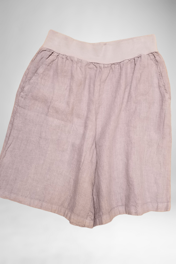 Cutloose Women&#39;s Shorts Walking Short - Solid Linen