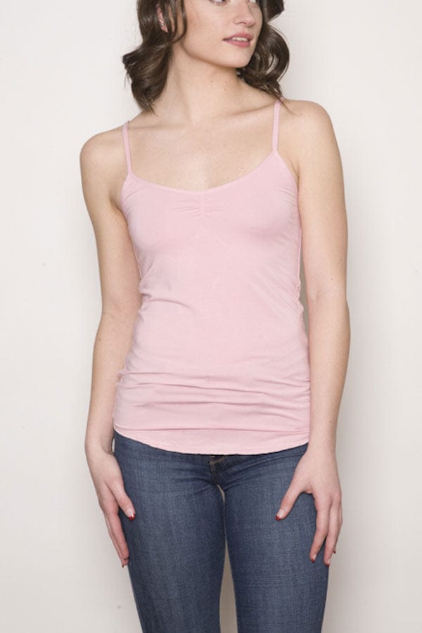 Echo Verde Women&#39;s Underwear Blush Pink / S Comfort Intimates - Light Tank, viscose from bamboo