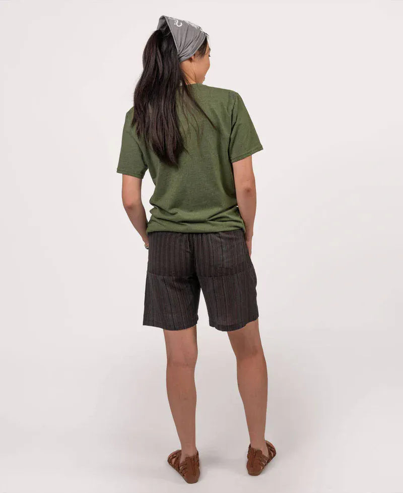 Eco Friendly Unisex T-shirt - Mushroom Mandala - Natural Clothing Company