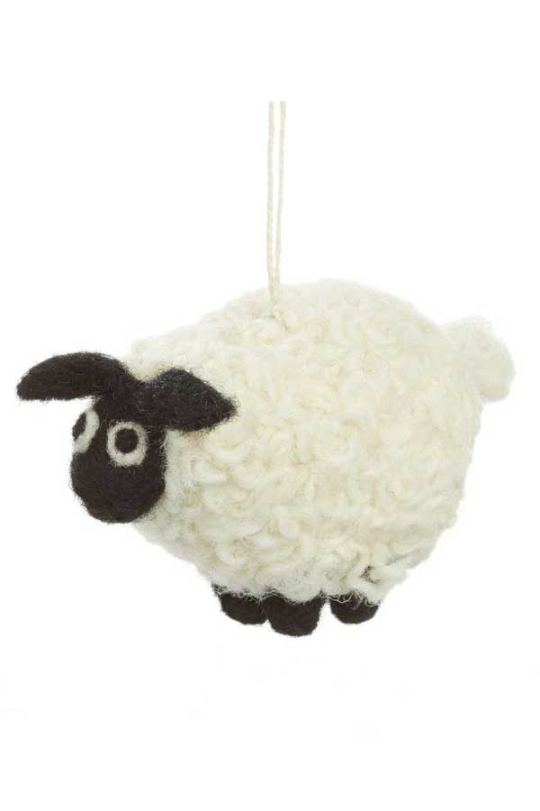 Felt So Good Black Sheep Felt Decoration - Animals