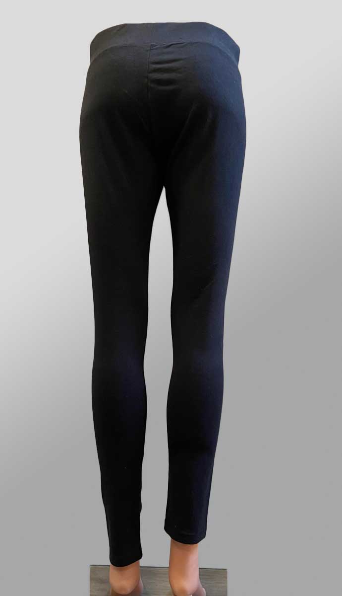 Hempy's Women's Leggings Black / S Hemp Blend Leggings - Ankle Length