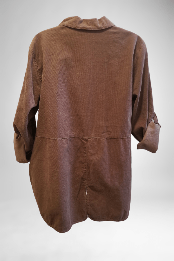Kleen Women's Jacket Mini-Corduroy Shirt Jacket