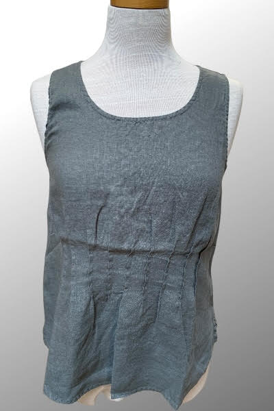 Kleen Women&#39;s Long Sleeve Top Darkmoss Grey / XS Linen tank