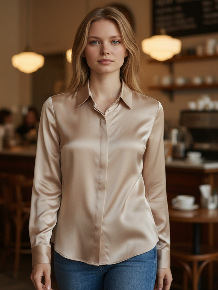 Silk Shirt- Long Sleeve
