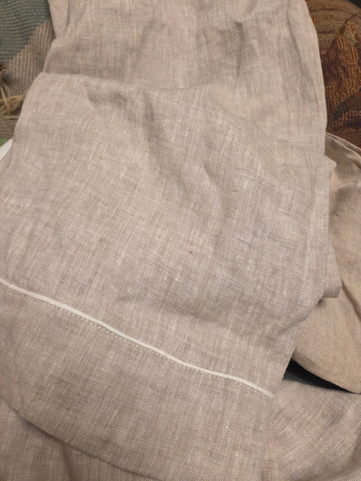 Linen Pajama Pant Sienna (L only) clearance