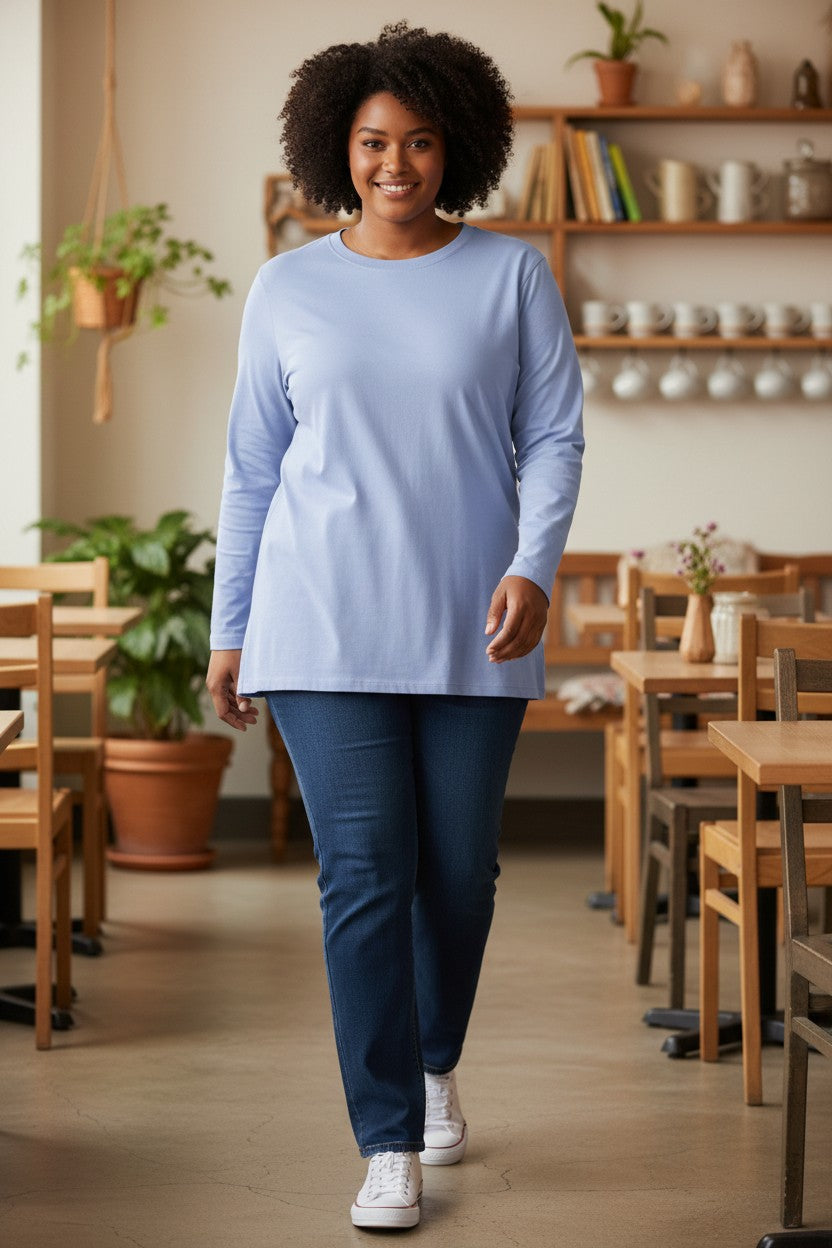 Long Sleeve Cotton Tee