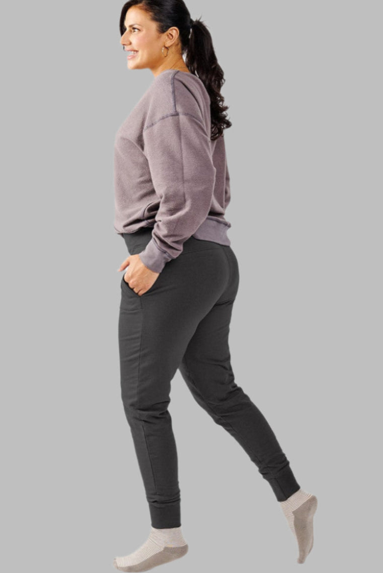 Maggie's Women's Pants Organic Cotton Fleece Joggers