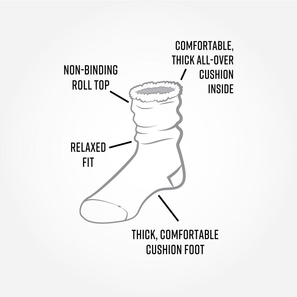 Maggie's Women's Socks Snuggle Organic Cotton Socks - Stars & Stripes