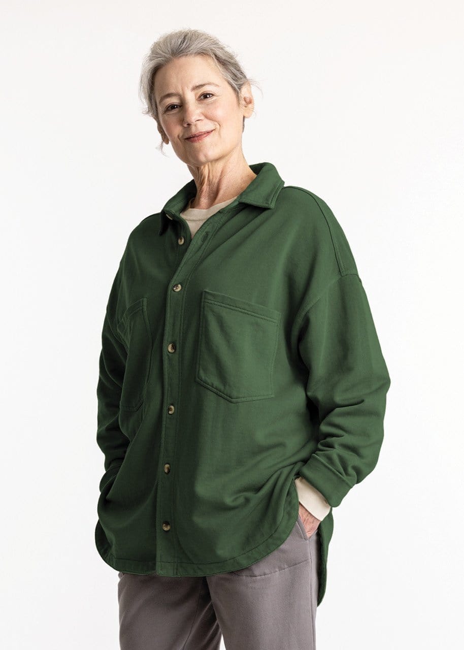 Maggie&#39;s Women&#39;s Sweater Pine / S Cotton Workwear Shirt