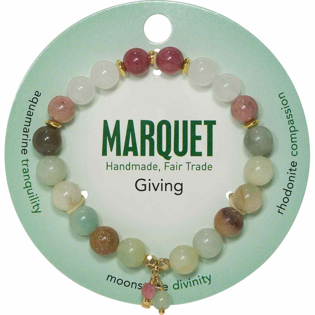 Marquet Giving Crystal Energy Bracelets