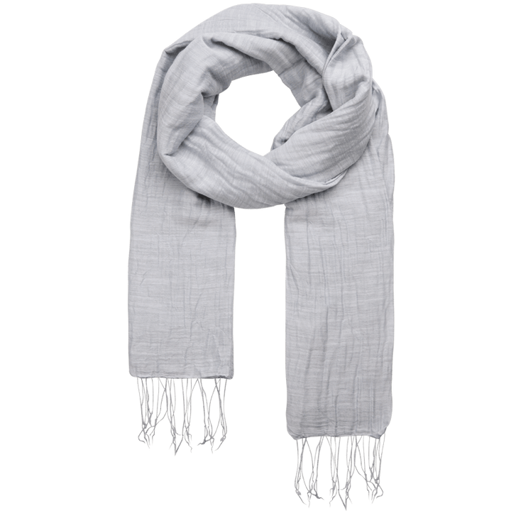 Marquet Scarf Pearl Silk and Cotton Shawl
