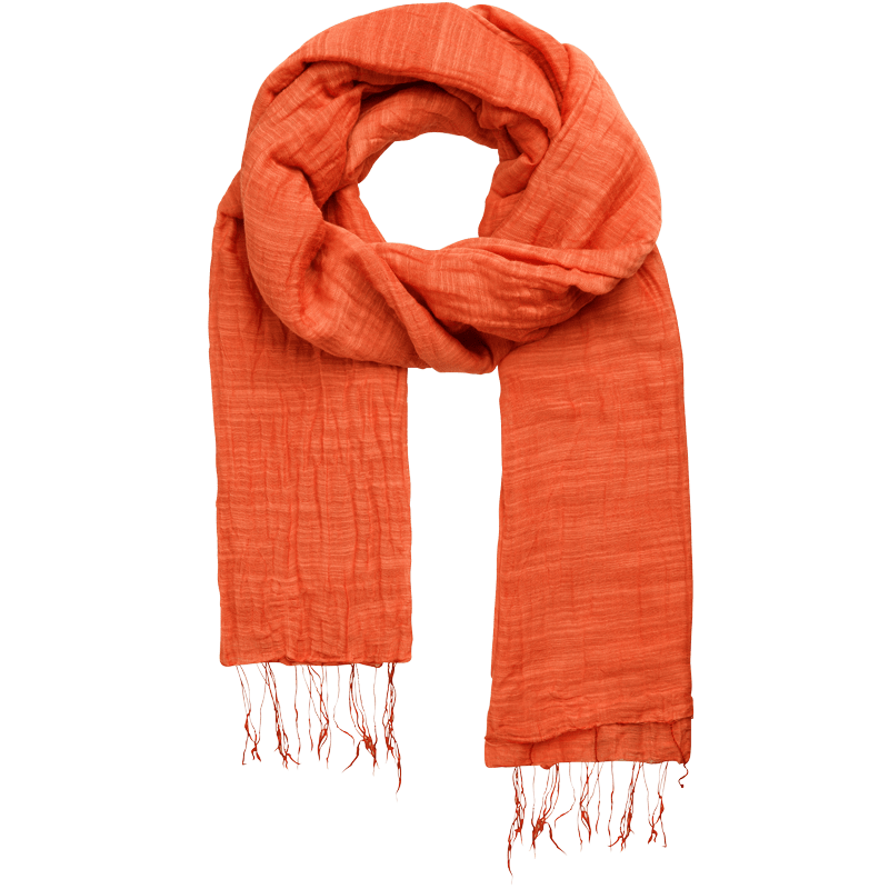 Marquet Scarf Saffron Silk and Cotton Shawl