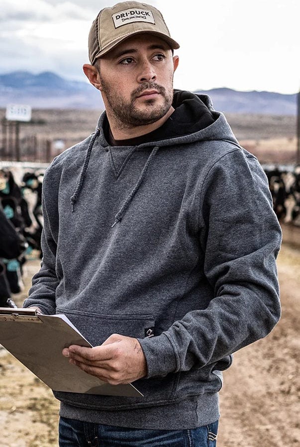 Men's Fleece Hoodie - Woodland - Natural Clothing Company