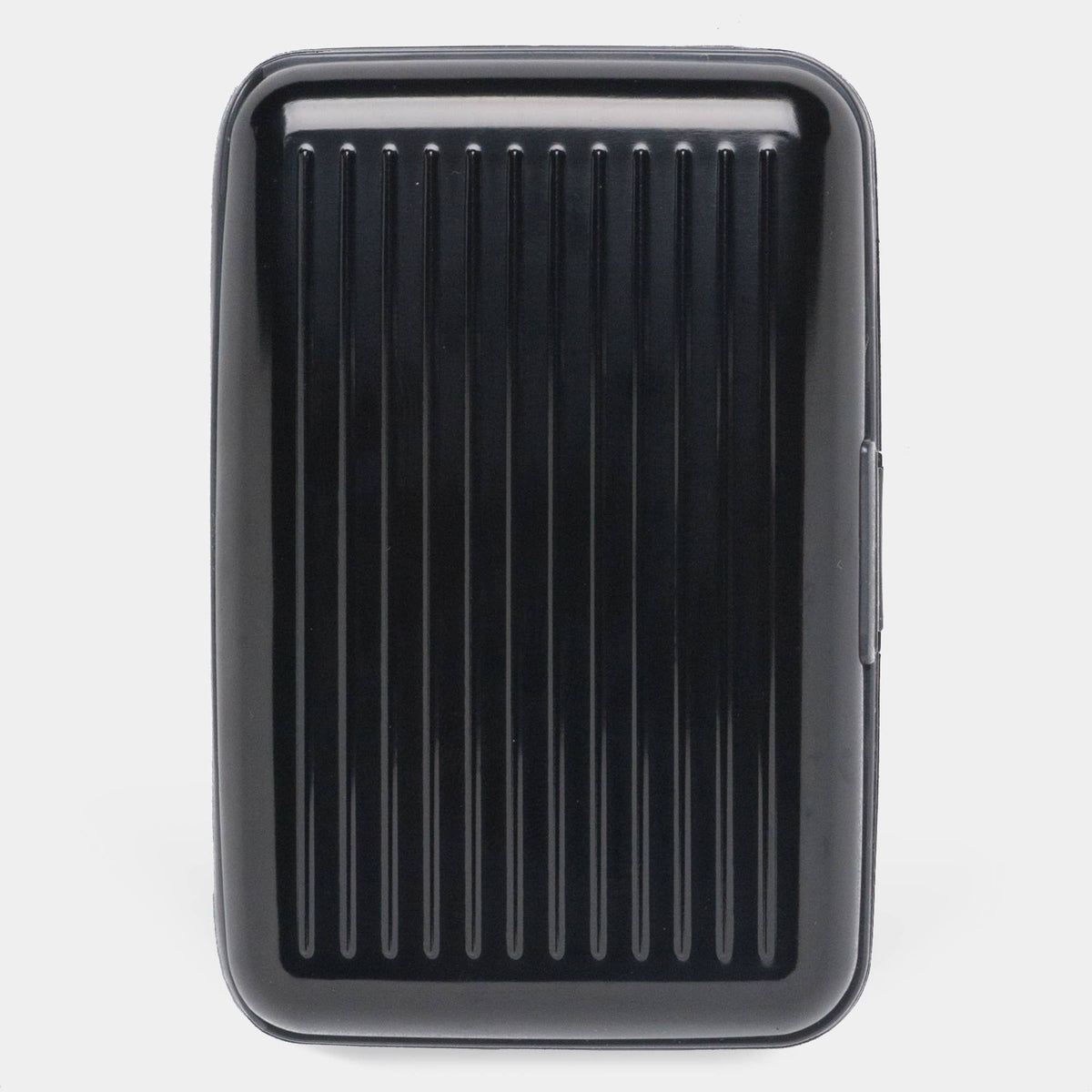 Monarque Black Solid Armored Wallet