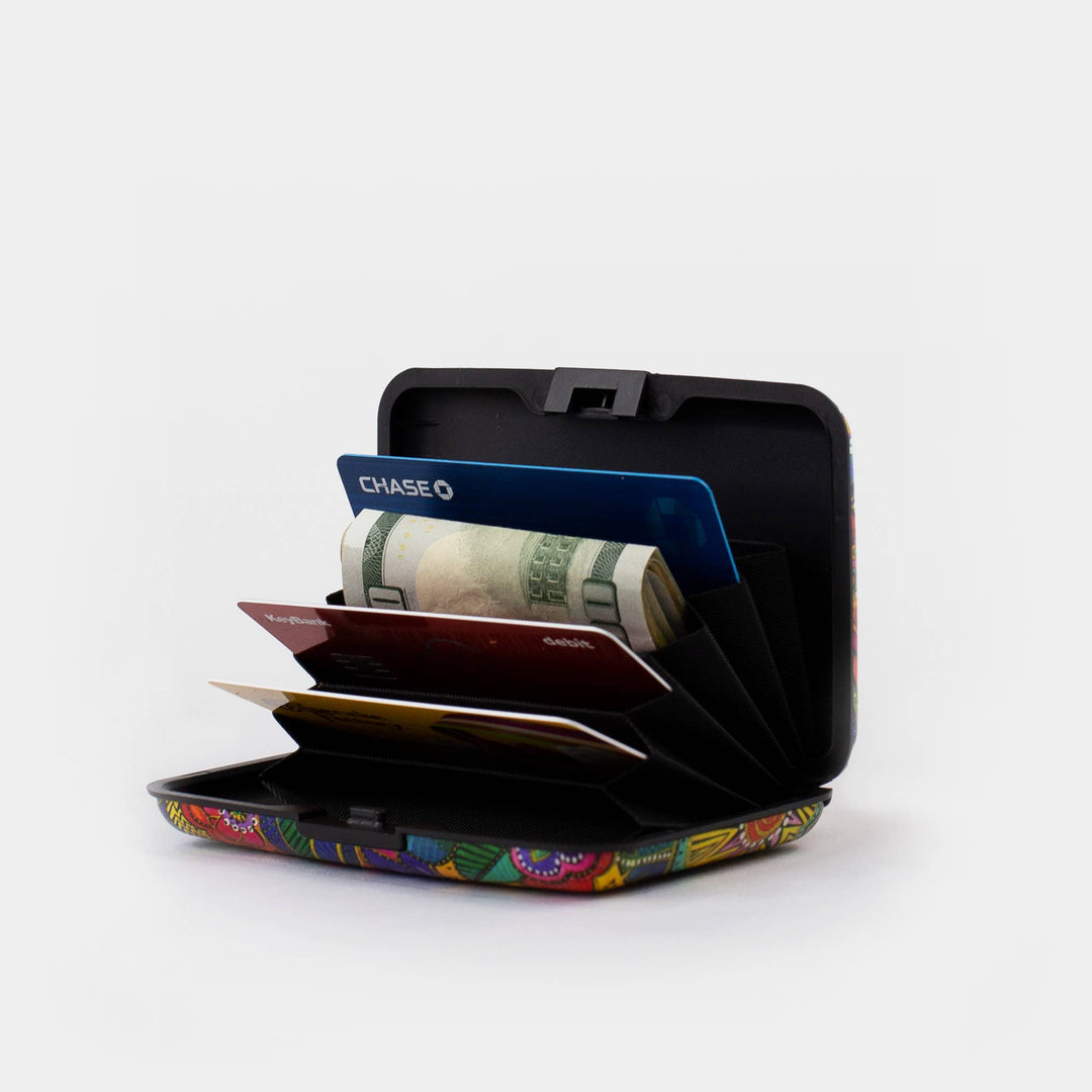 Monarque Black Solid Armored Wallet