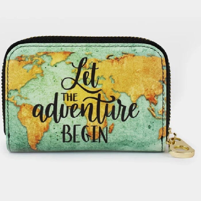 Monarque American Flag Zippered Wallet