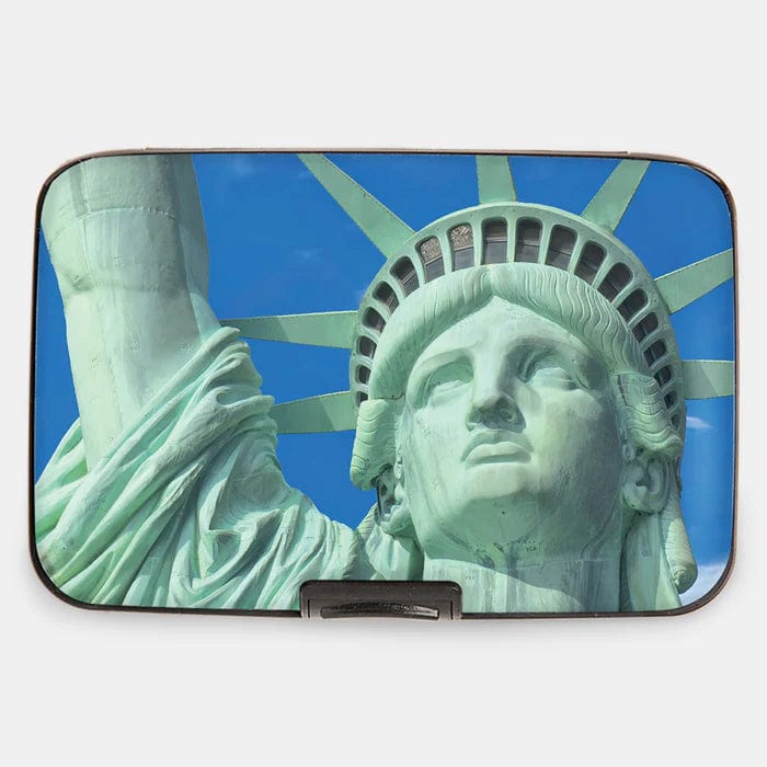 Monarque Statue Of Liberty Armored Wallet RFID protection - hard shell