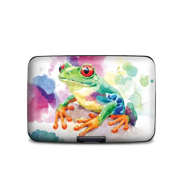 Monarque Tree Frog Armored Wallet RFID protection hard shell