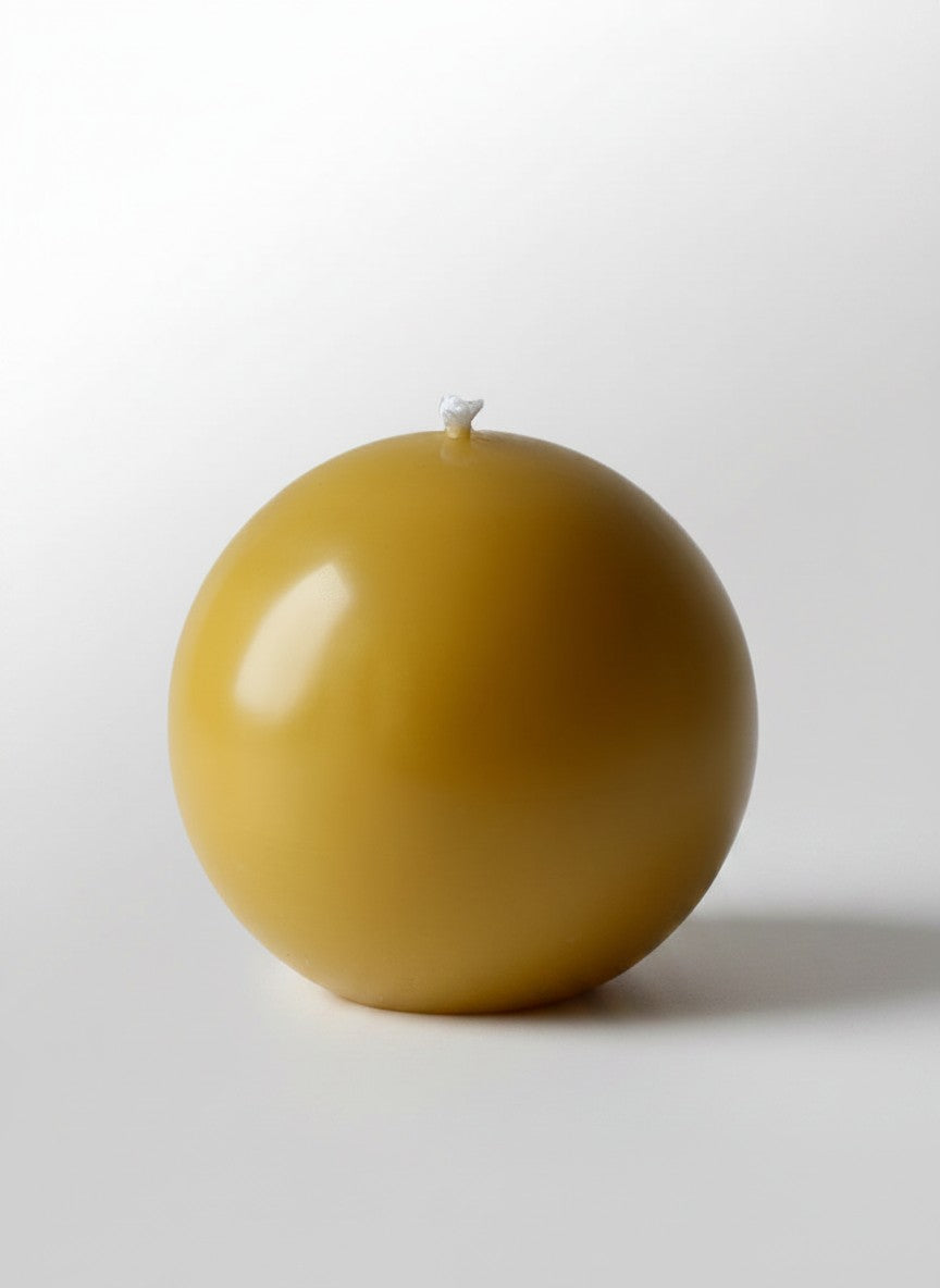 Organic Beeswax Candles - the Ball - Natural Clothing Company