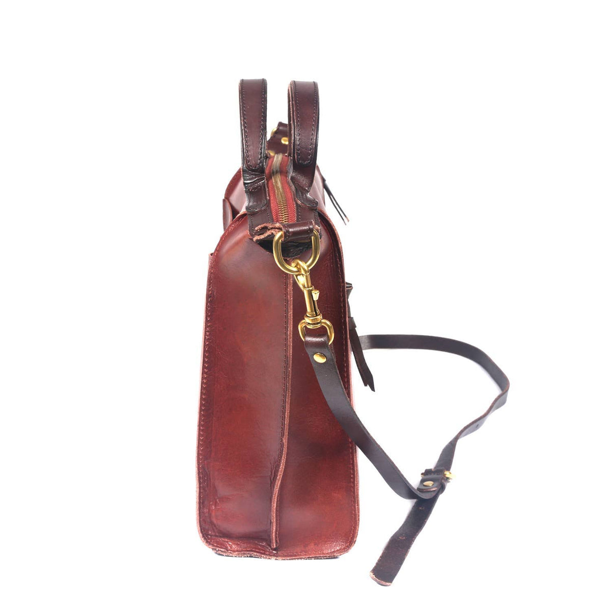 Old Trend Gypsy Soul Satchel Bag: Brown