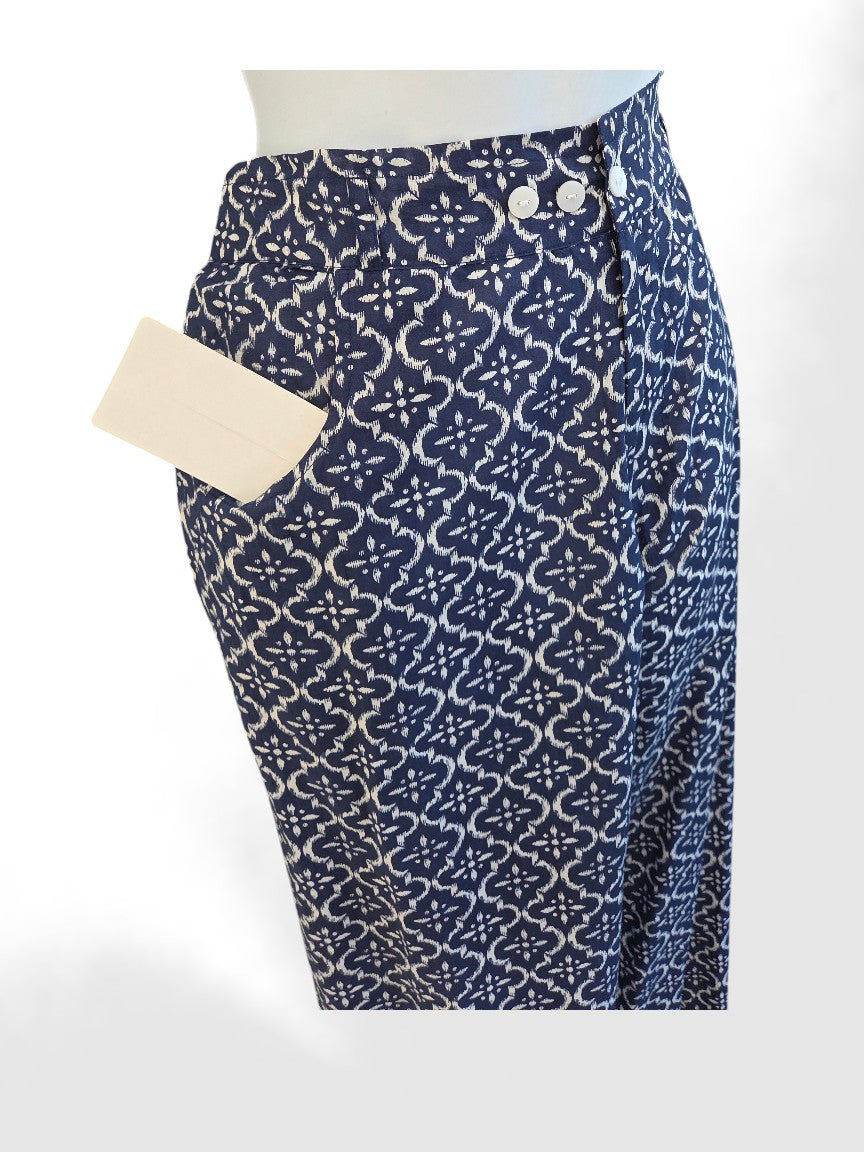 Light Cotton Summer Pants - printed
