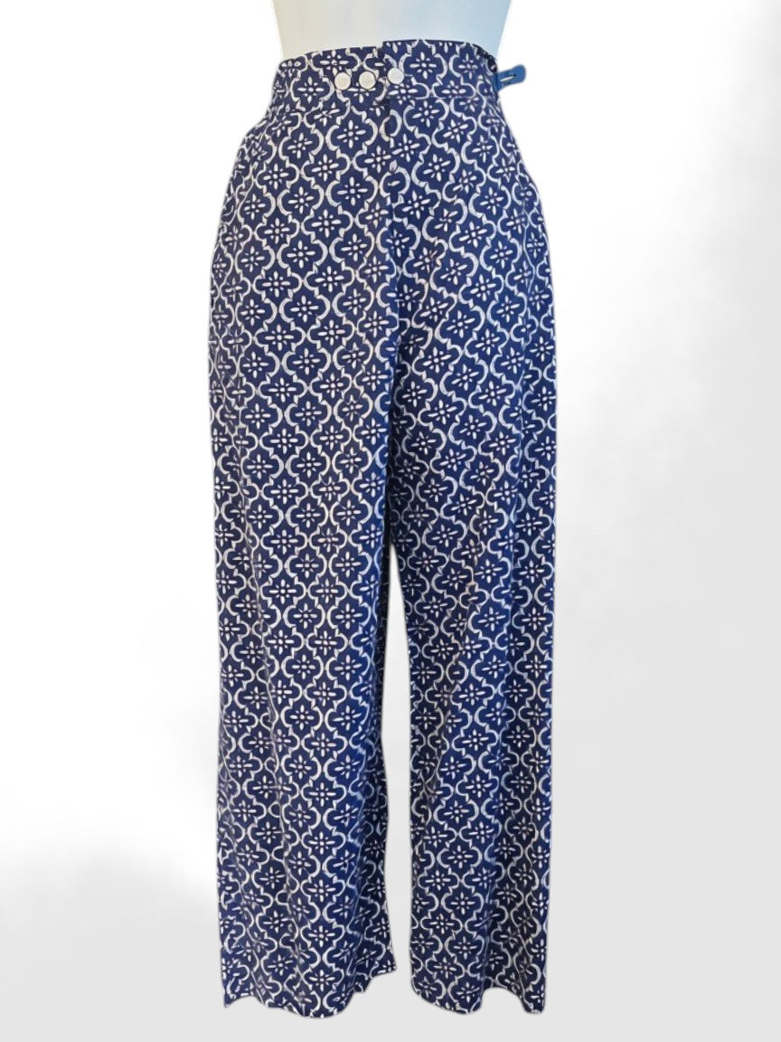 Light Cotton Summer Pants - printed