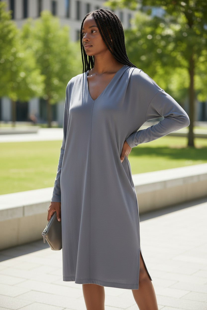 Modal Easy Dress - Diana  (clearance) - Natural Clothing Company