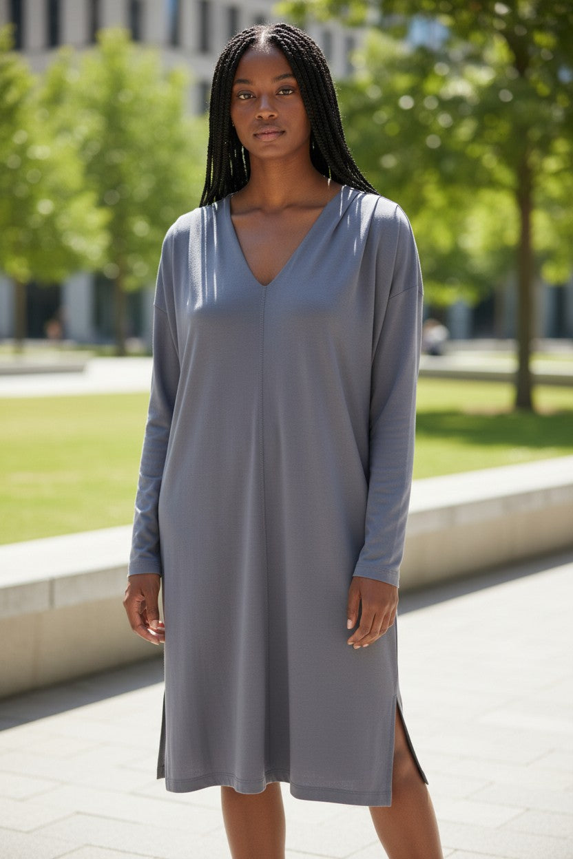 Modal Easy Dress - Diana  (clearance) - Natural Clothing Company
