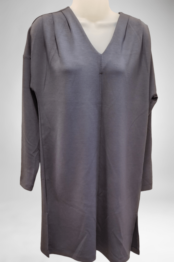 SoyaConcept Women&#39;s Dress Steel Grey / S Copy of 100% Organic Cotton Dress - Kresti