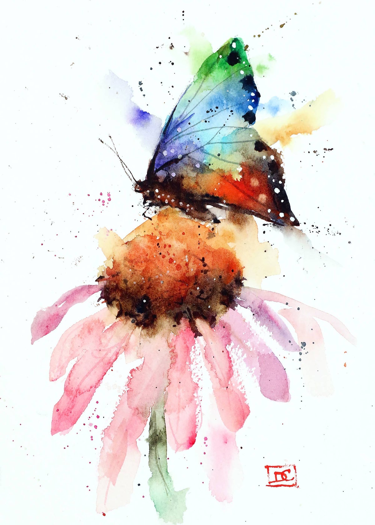 Artful Greeting Cards - Butterflies