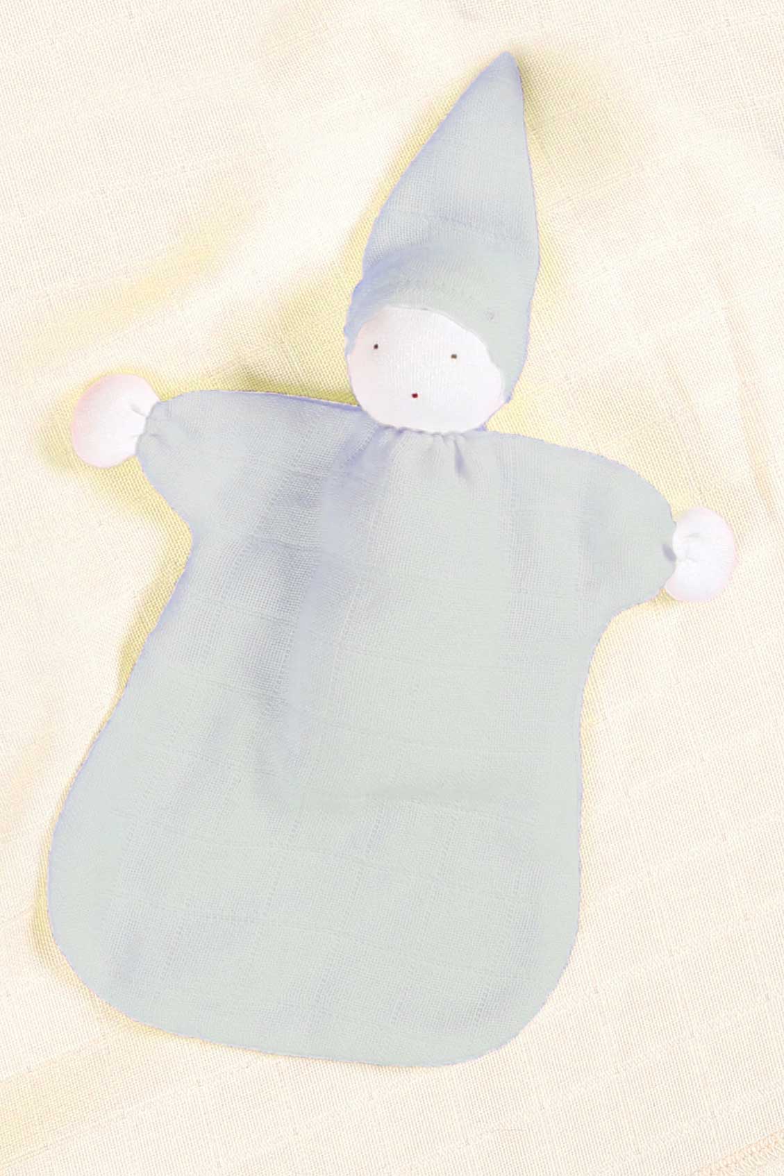Under The Nile Toy blue / NB-3m Organic Cotton Toy - Let&#39;s Be Friends