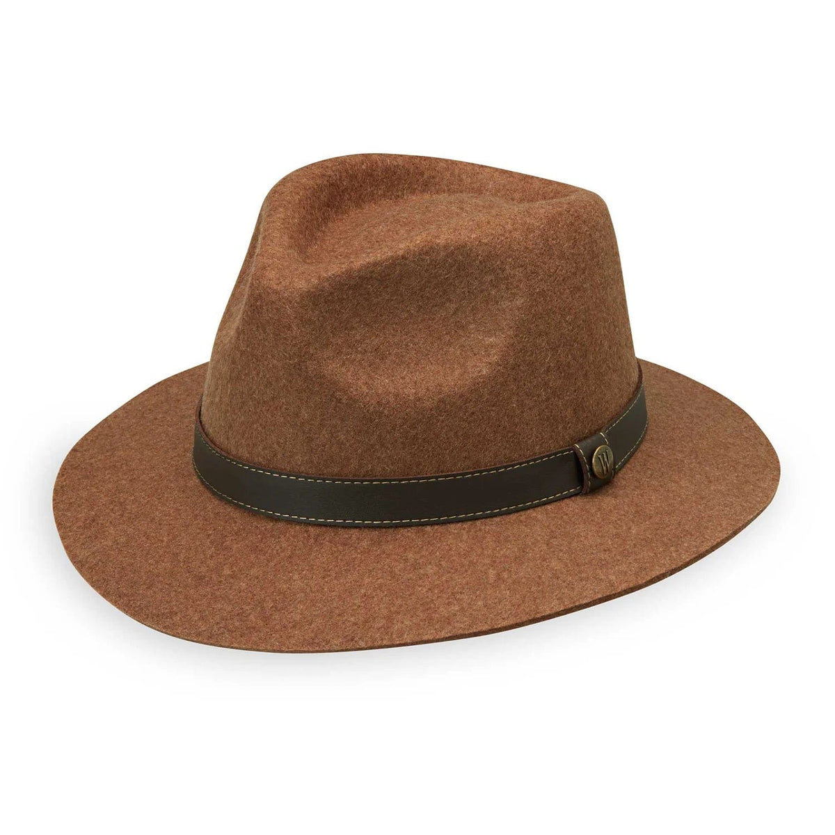 Wallaroo Hat Company Hat unisex M (59cm) / Chestnut Men&#39;s Wool Hat - Durango