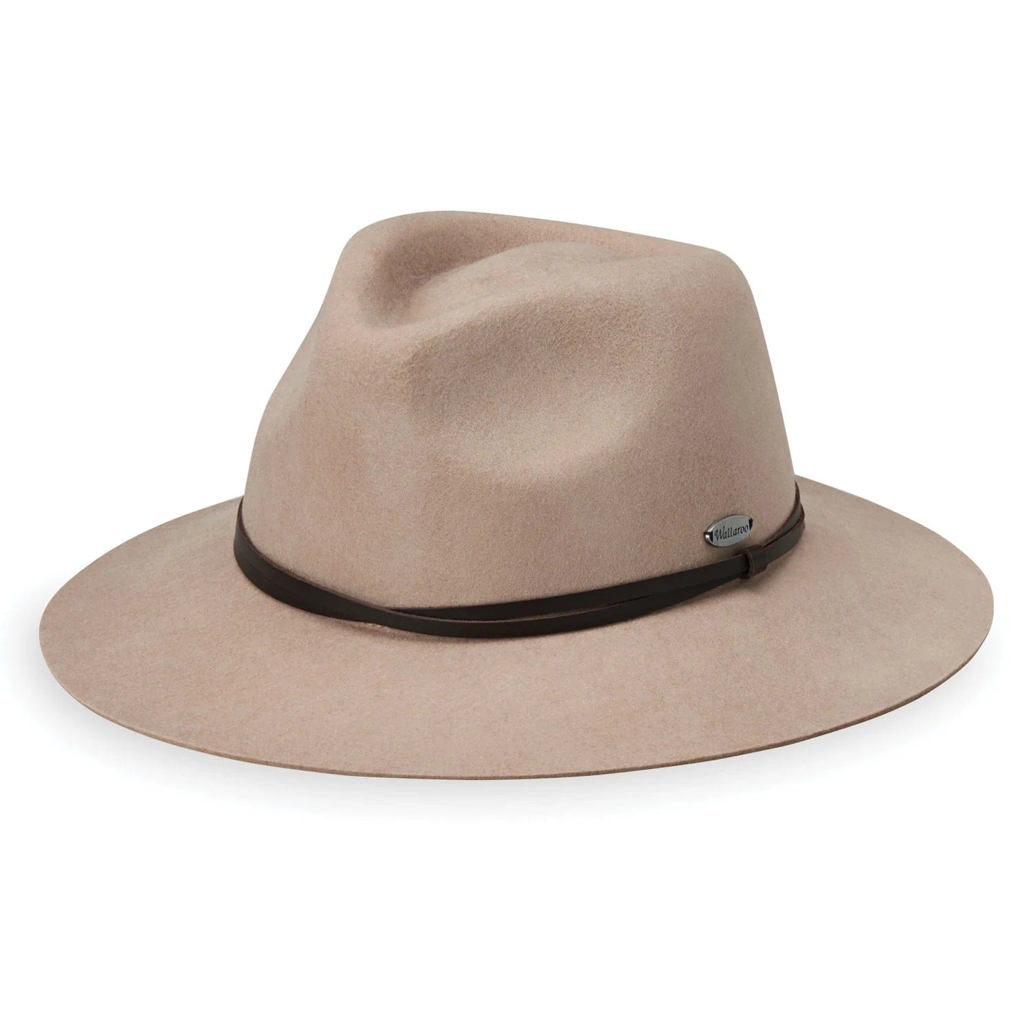 Wallaroo Hat Company Hat women M (58cm) / Taupe Wool Hat - Aspen