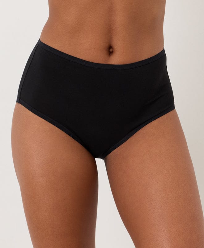 Women's Organic High Rise Brief - Natural Clothing Company