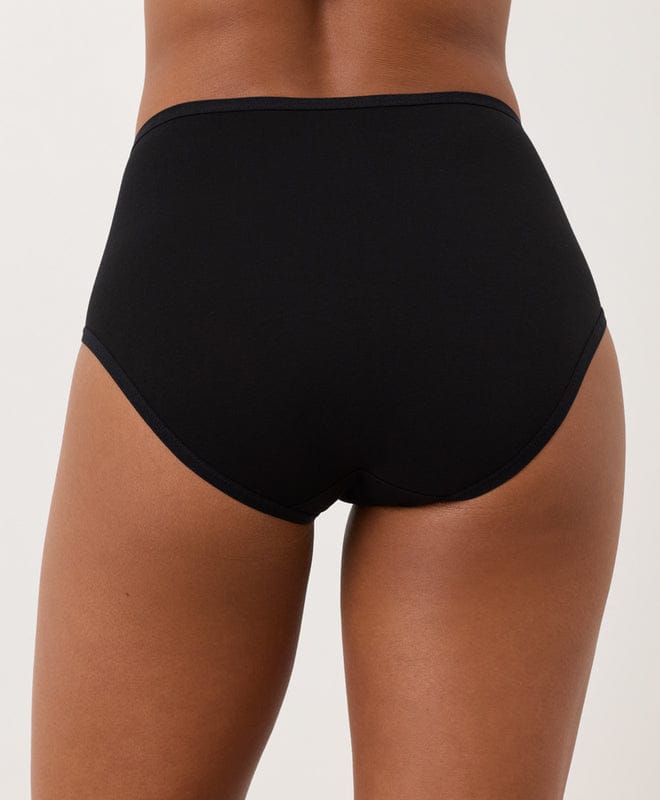 Women's Organic High Rise Brief - Natural Clothing Company