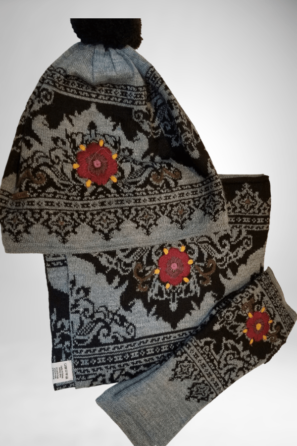 Wuaman Hat women Alpaca Embroidered Hat