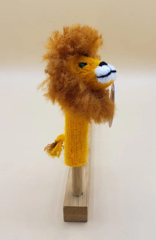 Wuaman Toy Lion Handmade Finger Puppet Pals