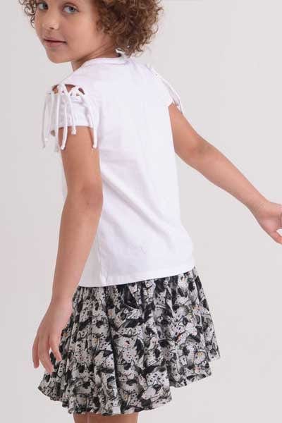 Organic Cotton Skirt Ava - kids 3 to 6 y.o. - Natural Clothing Company
