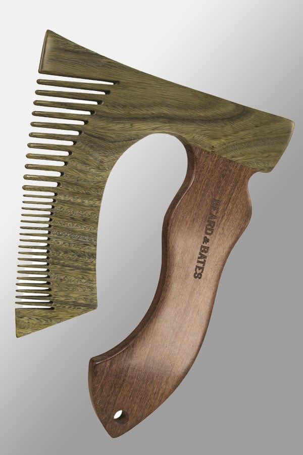 Beard &amp; Bates Hair care Beard Grooming Comb - Woodsman Axe