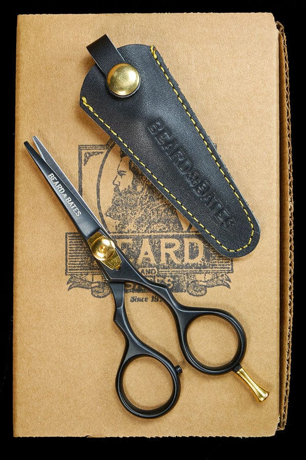 Beard &amp; Bates Hair Care Men&#39;s Grooming Shears - 1878 Black Label