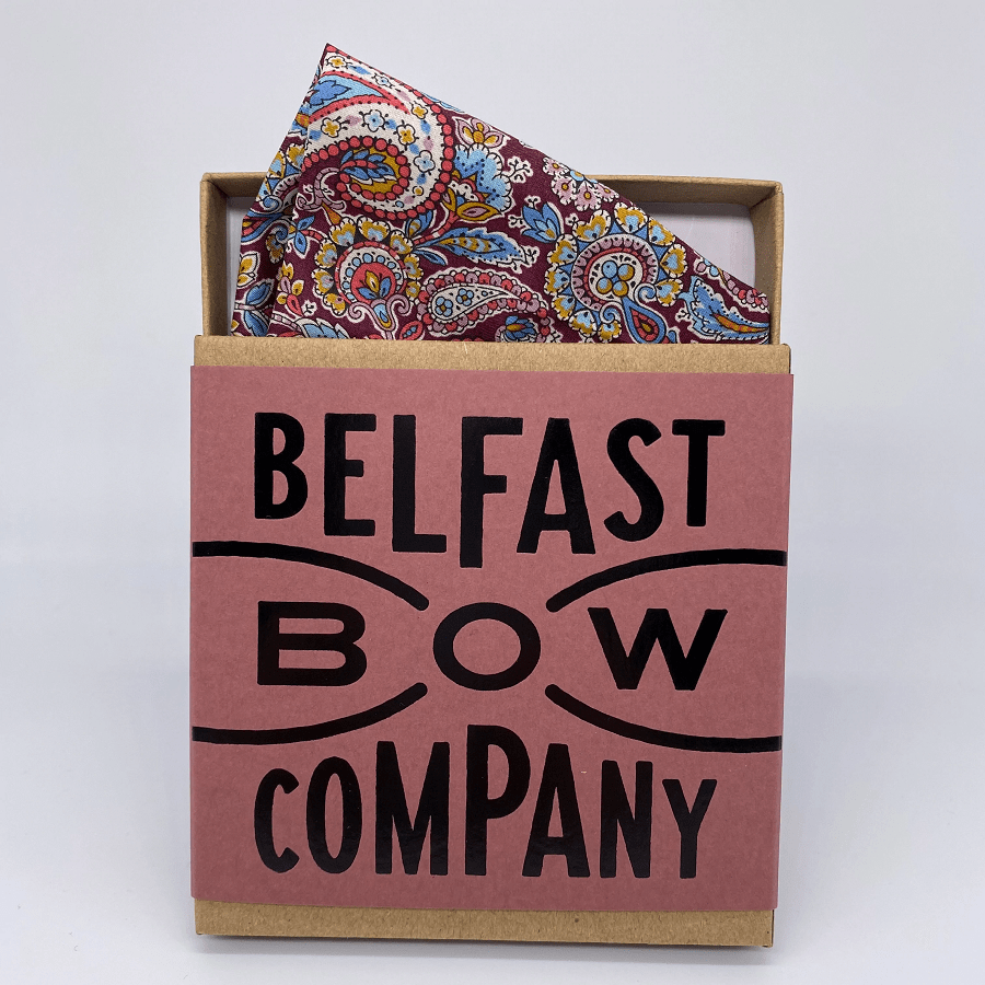 Belfast Bow Men&#39;s Accessory Liberty of London Bow Tie - Paisley