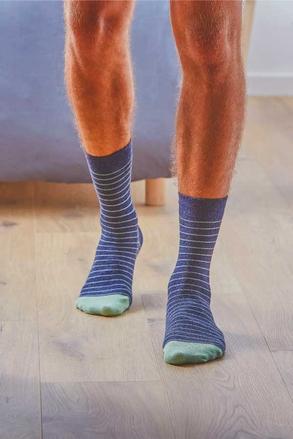 Billybelt Men's Socks Men's Cotton Socks - Striped RF4