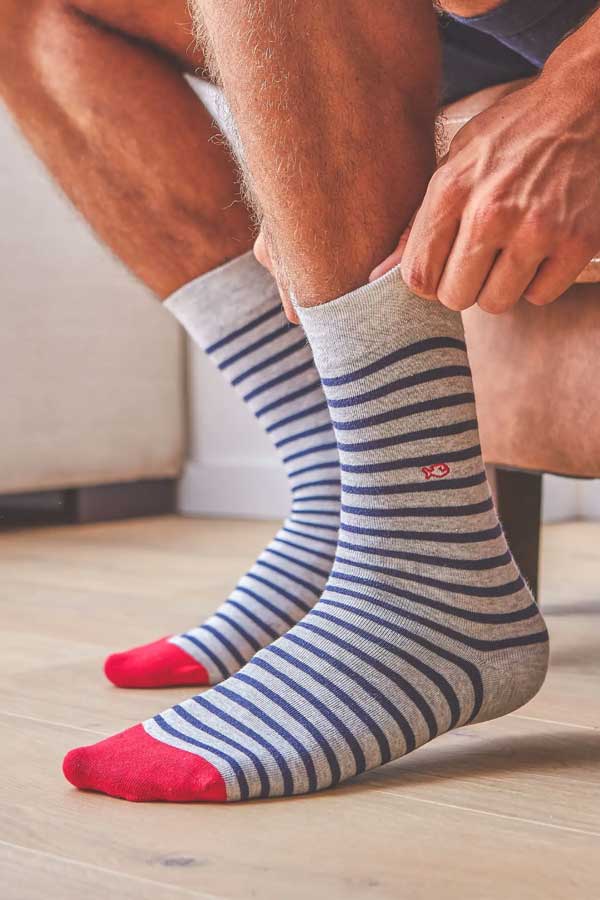 Billybelt Men's Socks Men's Cotton Socks Stripes rl4