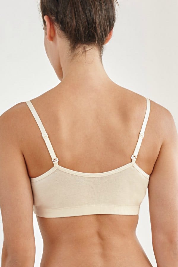Cotton padded bra