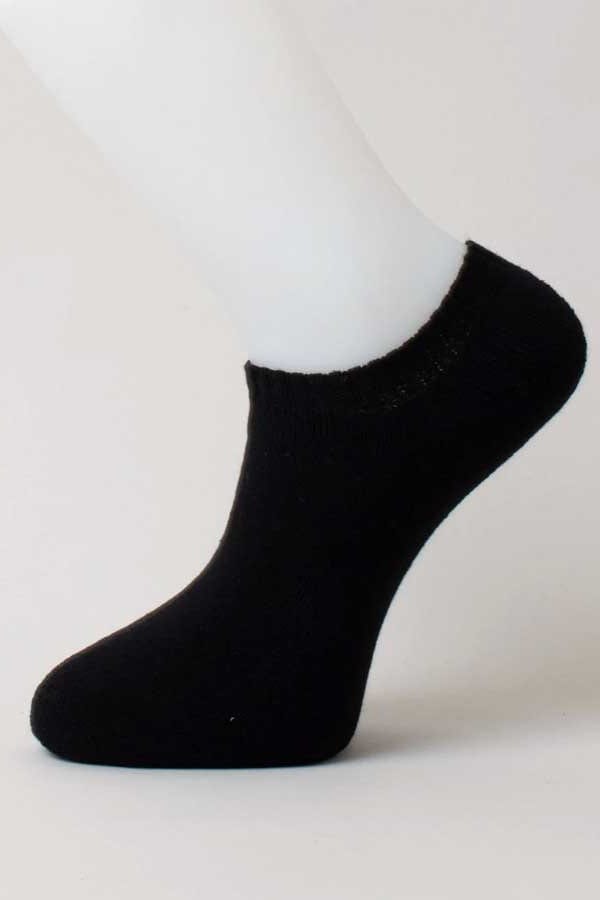 Blue Sky Men's Socks Black Men's Ankle Socks viscose of Bamboo