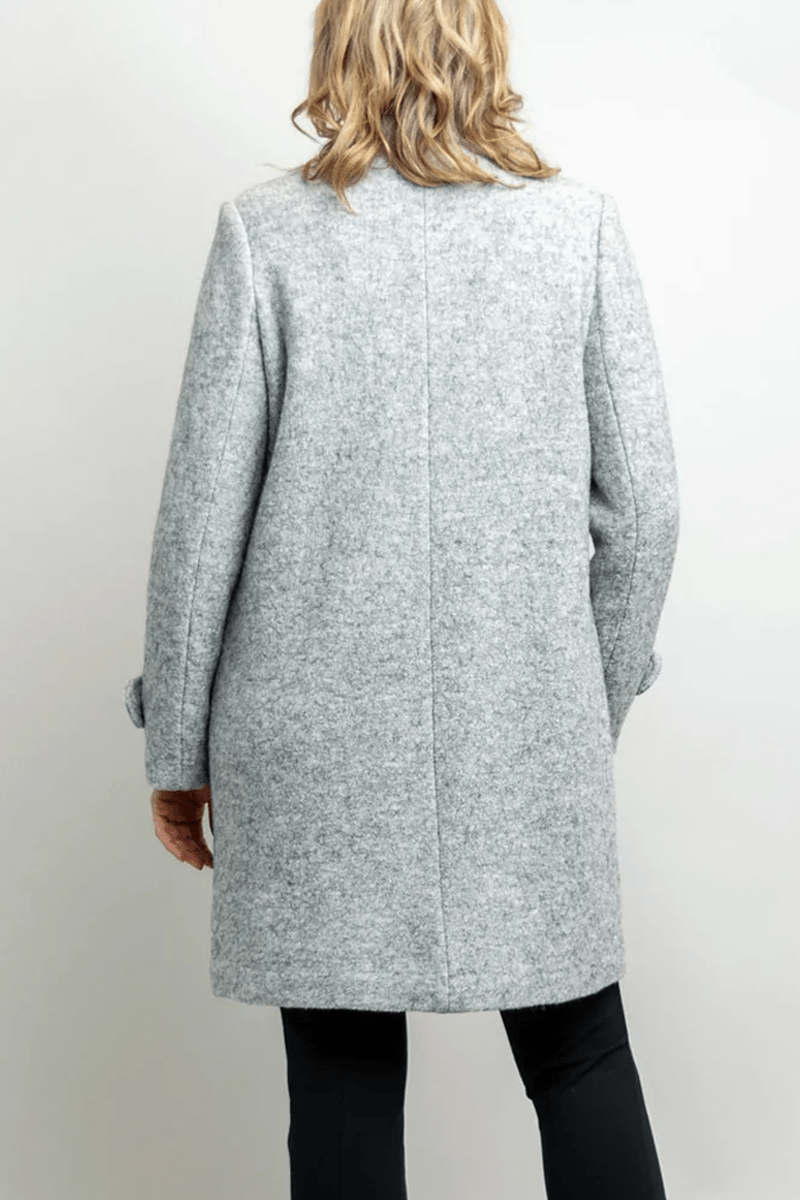 Boiled Wool Coat - Milan (S, L) - Natural Clothing Company