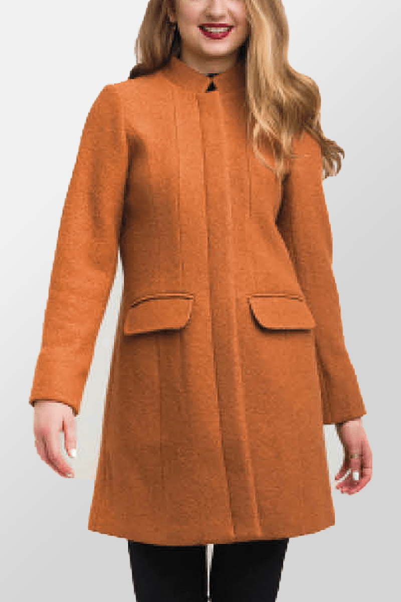 Boiled wool coat womens online